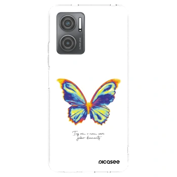 Picasee silikonska prozirna maskica za Xiaomi Redmi 10 5G - Diamanty White
