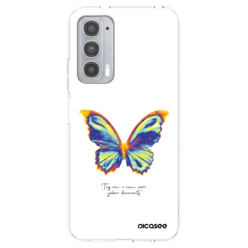 Maskica za Motorola Edge 20 - Diamanty White