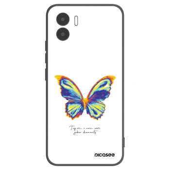 Picasee crna silikonska maskica za Xiaomi Redmi A1 - Diamanty White