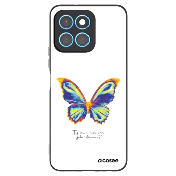Picasee crna silikonska maskica za Honor X6 - Diamanty White