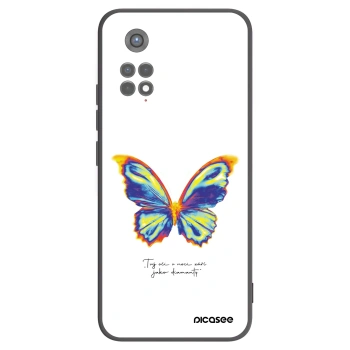 Picasee crna silikonska maskica za Xiaomi Redmi Note 11S 5G - Diamanty White