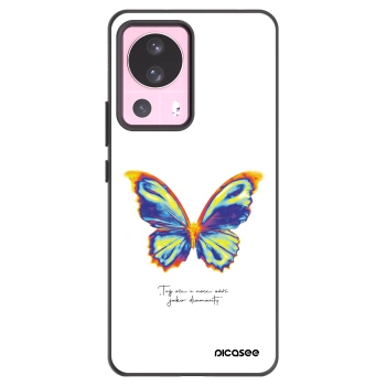 Picasee crna silikonska maskica za Xiaomi 13 Lite - Diamanty White