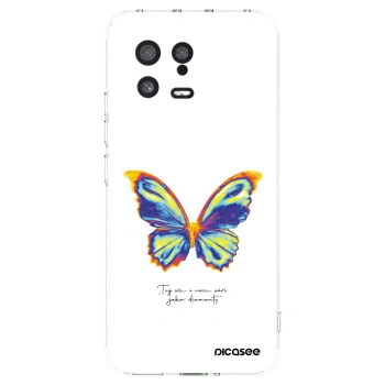 Picasee silikonska prozirna maskica za Xiaomi 13 - Diamanty White