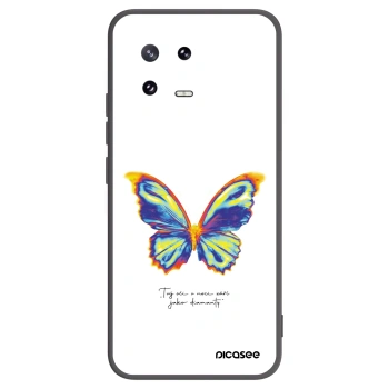 Picasee crna silikonska maskica za Xiaomi 13 Pro - Diamanty White