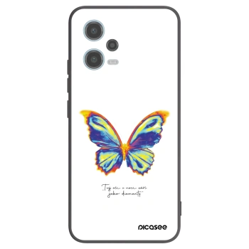 Picasee crna silikonska maskica za Xiaomi Redmi Note 12 5G - Diamanty White