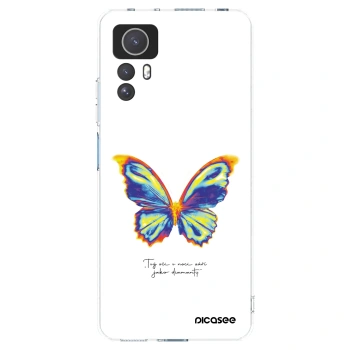 Picasee silikonska prozirna maskica za Xiaomi Redmi Note 12S - Diamanty White