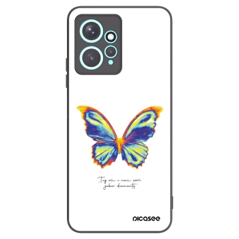 Picasee crna silikonska maskica za Xiaomi Redmi Note 12 4G - Diamanty White