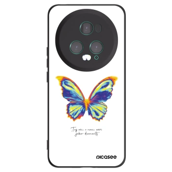 Picasee crna silikonska maskica za Honor Magic5 Pro - Diamanty White