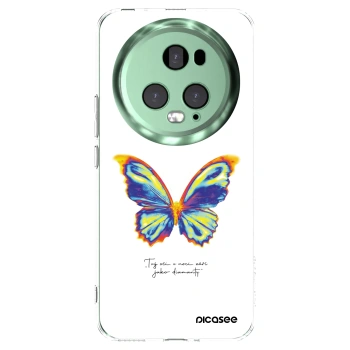 Picasee silikonska prozirna maskica za Honor Magic5 Pro - Diamanty White