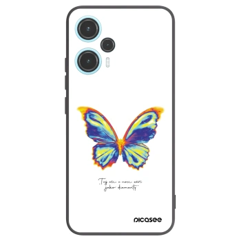 Picasee crna silikonska maskica za Xiaomi Poco F5 - Diamanty White