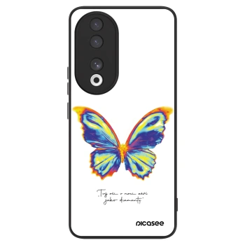 Maskica za Honor 90 5G - Diamanty White