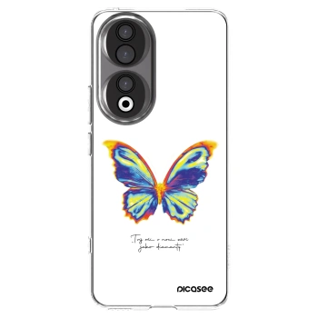 Picasee silikonska prozirna maskica za Honor 90 5G - Diamanty White