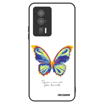 Maskica za Xiaomi Poco F5 Pro 5G - Diamanty White
