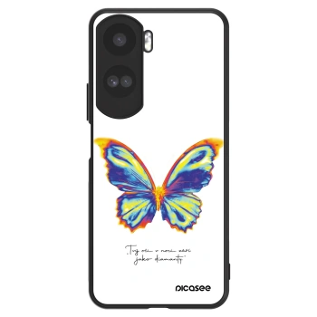 Maskica za Honor 90 Lite 5G - Diamanty White