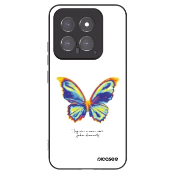 Picasee crna silikonska maskica za Xiaomi 14 - Diamanty White