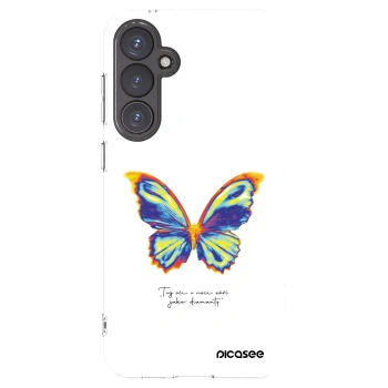 Picasee silikonska prozirna maskica za Samsung Galaxy S23 FE S711B - Diamanty White