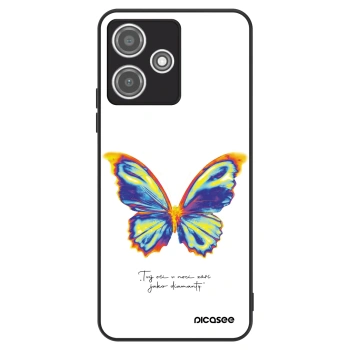 Maskica za Xiaomi Redmi 12 5G - Diamanty White