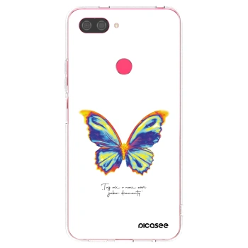 Picasee silikonska prozirna maskica za Xiaomi Mi 8 Lite - Diamanty White