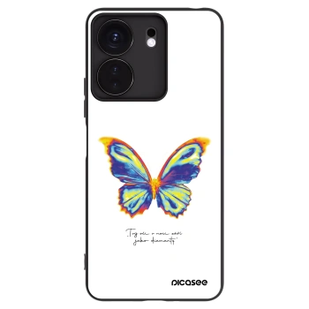 Picasee crna silikonska maskica za Xiaomi Redmi 13C 4G - Diamanty White