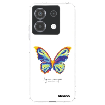 Picasee silikonska prozirna maskica za Xiaomi Poco X6 - Diamanty White