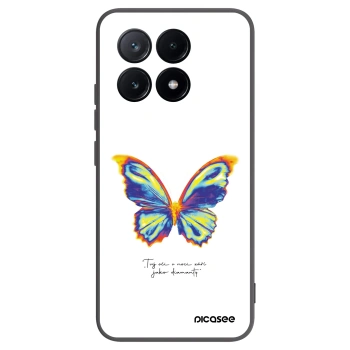 Picasee crna silikonska maskica za Xiaomi Poco X6 Pro - Diamanty White
