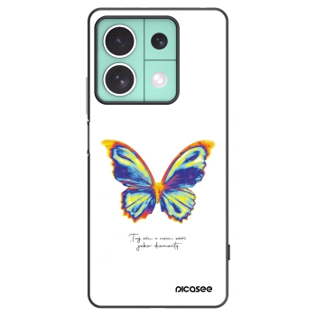 Picasee crna silikonska maskica za Xiaomi Redmi Note 13 5G - Diamanty White