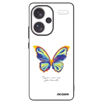 Picasee crna silikonska maskica za Xiaomi Redmi Note 13 Pro+ 5G - Diamanty White