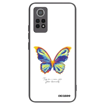 Picasee crna silikonska maskica za Xiaomi Redmi Note 12 Pro 4G - Diamanty White