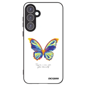 Picasee crna silikonska maskica za Samsung Galaxy A55 5G A556B - Diamanty White