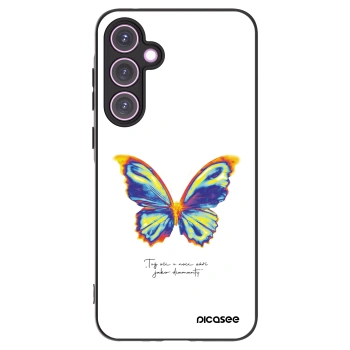 Picasee crna silikonska maskica za Samsung Galaxy A35 5G A356B - Diamanty White