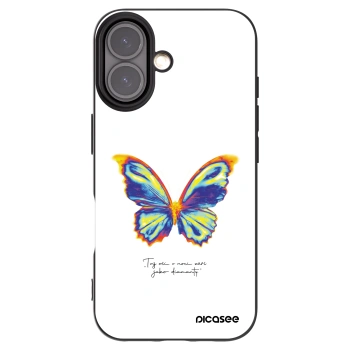 Picasee crna silikonska maskica za Apple iPhone 16 - Diamanty White