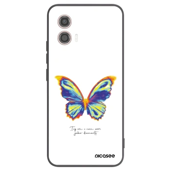 Maskica za Motorola Moto G53 5G - Diamanty White