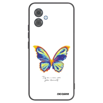 Maskica za Motorola Moto G14 - Diamanty White