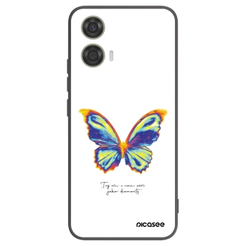 Maskica za Motorola Moto G24 - Diamanty White