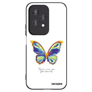 Picasee crna silikonska maskica za Honor 200 Lite - Diamanty White