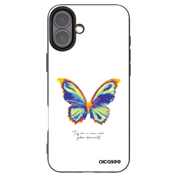 Picasee crna silikonska maskica za Apple iPhone 16 Plus - Diamanty White
