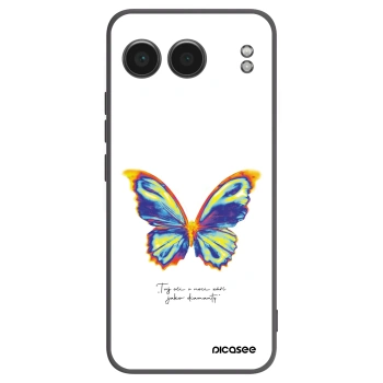 Picasee crna silikonska maskica za OnePlus Nord 4 - Diamanty White