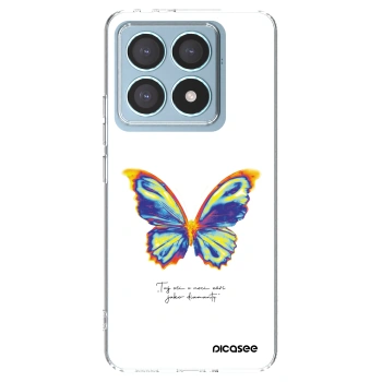 Picasee silikonska prozirna maskica za Xiaomi 14T Pro - Diamanty White