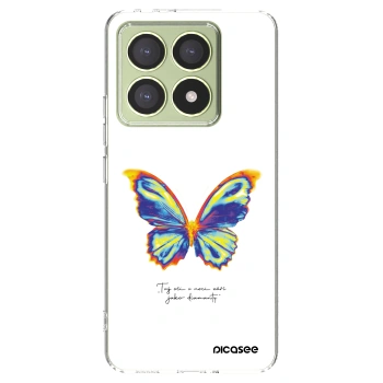 Picasee silikonska prozirna maskica za Xiaomi 14T - Diamanty White