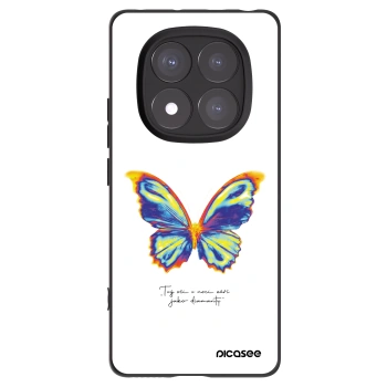 Picasee crna silikonska maskica za Xiaomi Redmi Note 14 Pro+ 5G - Diamanty White