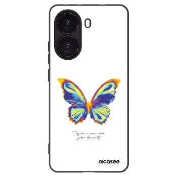 Picasee crna silikonska maskica za Xiaomi Poco X7 Pro 5G - Diamanty White