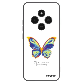 Picasee crna silikonska maskica za Xiaomi Poco C75 - Diamanty White