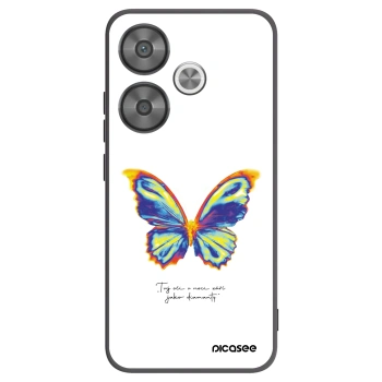 Picasee crna silikonska maskica za Xiaomi Poco F6 - Diamanty White