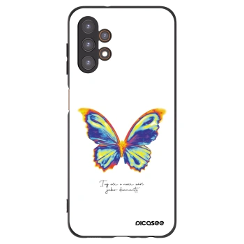 Picasee crna silikonska maskica za Samsung Galaxy A13 5G - Diamanty White