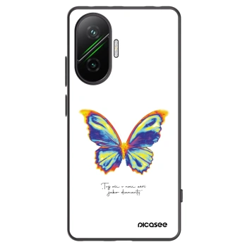 Picasee crna silikonska maskica za Xiaomi Poco F7 5G - Diamanty White