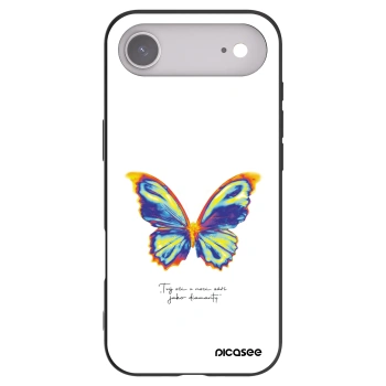 Picasee crna silikonska maskica za Apple iPhone Air - Diamanty White
