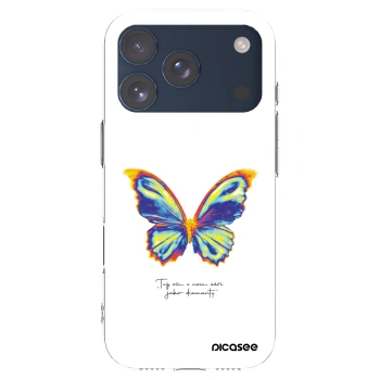 Picasee silikonska prozirna maskica za Apple iPhone 17 Pro - Diamanty White