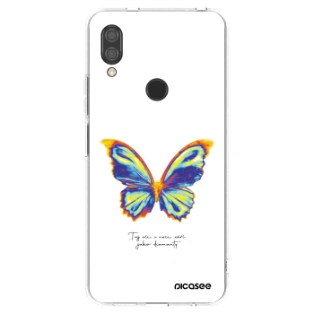 Picasee silikonska prozirna maskica za Xiaomi Redmi 7 - Diamanty White