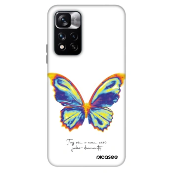 Maskica za Xiaomi Redmi Note 11 Pro - Diamanty White