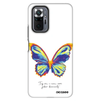 Maskica za Xiaomi Redmi Note 10 Pro - Diamanty White